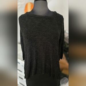 Massimo Burnout Lace Back Top